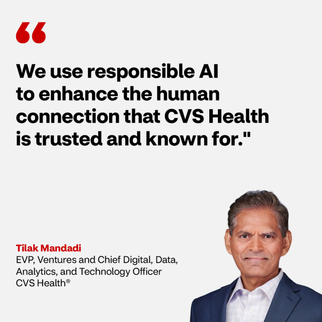 Tilak Mandadi discusses AI in health care on Technovation Podcast #TeamCVS cvs.co/4b3KVFB