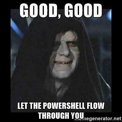 Every time I make a new script with powershell during an engagement…