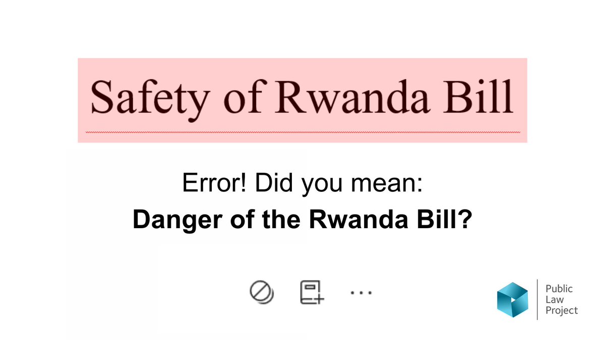 The #SafetyofRwandaBill passed last night. The Bill risks refugees' safety. It undermines the UK's international obligations. It undercuts the courts' role in protecting human rights - and all at enormous expense. 🧵