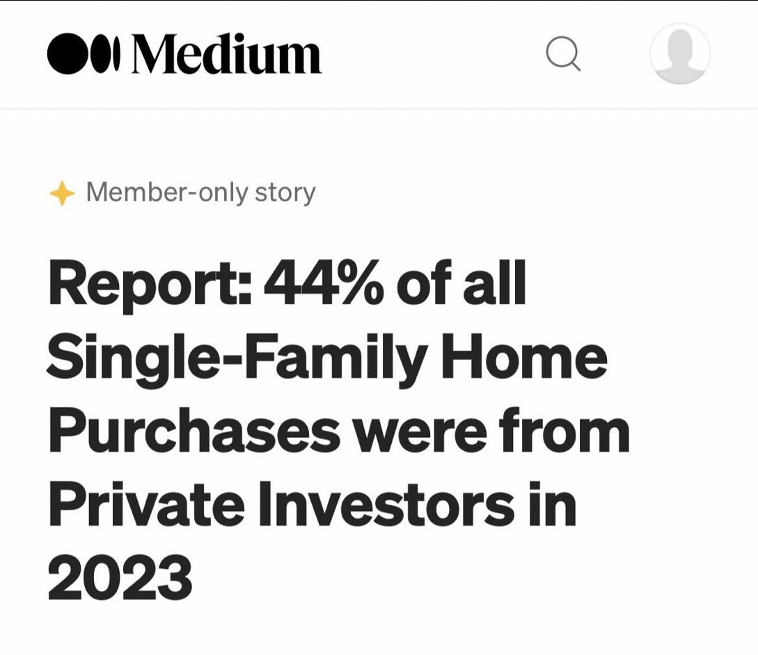 Geez! Do you think this has anything to do with the gigantic run-up in home prices? America is one big criminal grift. This should be outlawed.