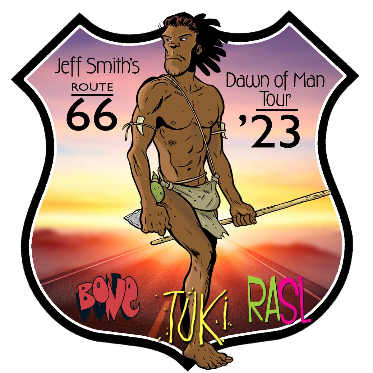 Dawn of Man Tour 2023 - A Look Back One year ago, @jeffsmithsbone embarked on a multi-city tour to promote TUKI- a planned 6 part GN series, w vol 3 in progress. Take a look back as we reminisce on this wild adventure down America's oldest highway! youtu.be/g0v0FkmE5q0