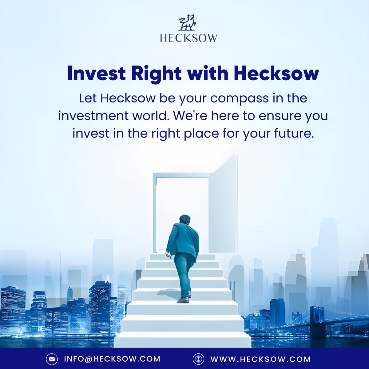 Invest Right with Hecksow! 🌟

Let Hecksow guide you towards smart investments for a secure future. Partner with us today for expert financial advice and support. Visit hecksow.com to learn more. #InvestRight #HecksowPartner #SmartInvestments