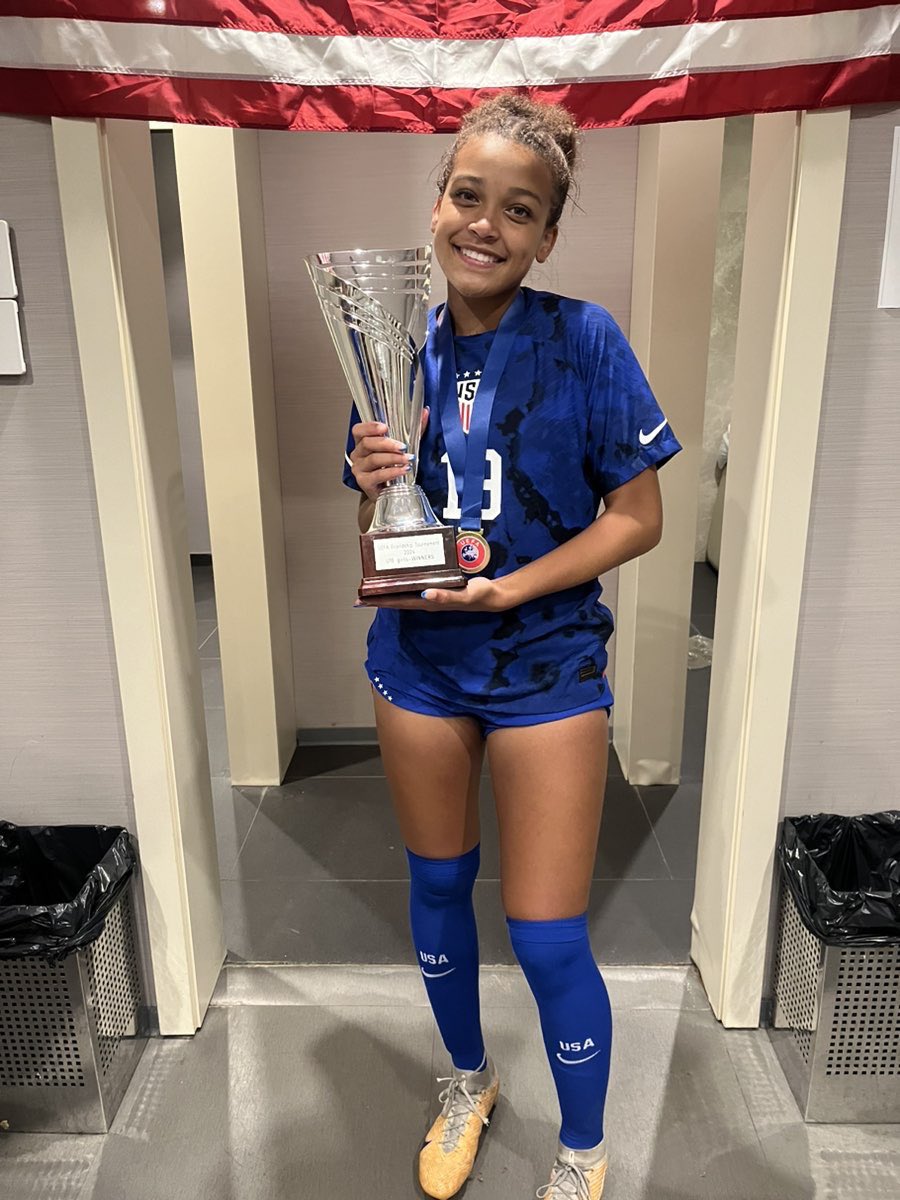 Congrats to 08GA and player Ashlyn Anderson (@ashlynanderson_soccer) for winning the UEFA Friendship Tournament in Turkey with U16USWYNT! #representIN #woso #girlssoccer #usa #usynt #youthsoccer @GAcademyLeague @IndyPremierSC @fw_united_fc