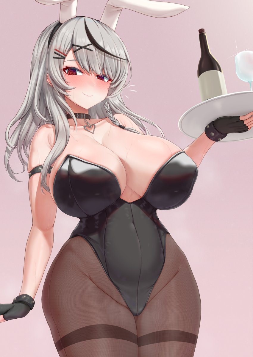 沙花叉クロヱ「#これを見た人はバニーガールをTLに放流しよう #さかまた飼育日記沙花叉クロヱ 」|奶油鱈魚(Cream Cod)🔞Commission closedのイラスト