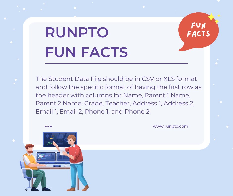 Here is an interesting RunPTO Fun FACT that can help make your work easier!

Did you find this helpful?
Let us know in the comments section

#runpto #parentteacherassociation #PTO #workflow #PTAcommunity #managementsoftware #PTAmanagement