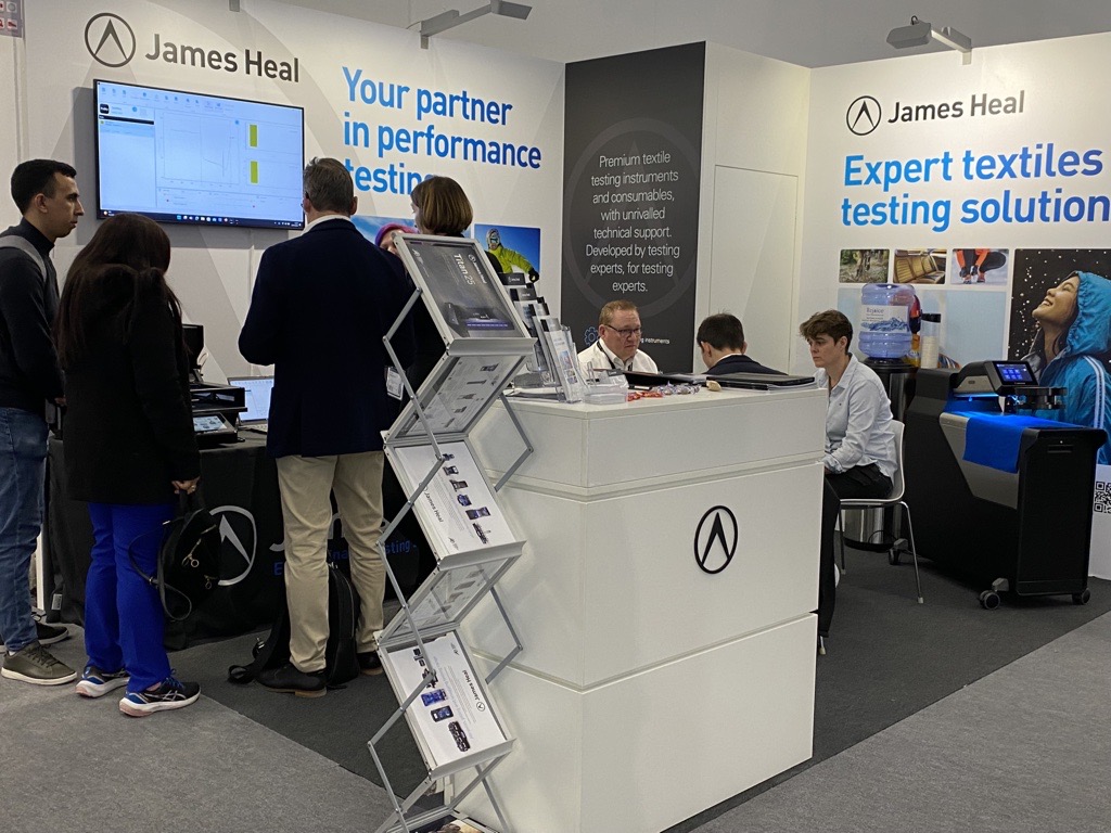 JamesHHeal's tweet image. 🔷 Techtextil - Day 1 off to a busy start 🔷

If you are attending Techtextil in Frankfurt, make sure to come and see us in: 

▪️ Hall 12 ▪️ Stand A40

The Team will be happy to meet and discuss your textile testing needs. 

#Techtextil #Textiles #Exhibition #Innovation #Quality