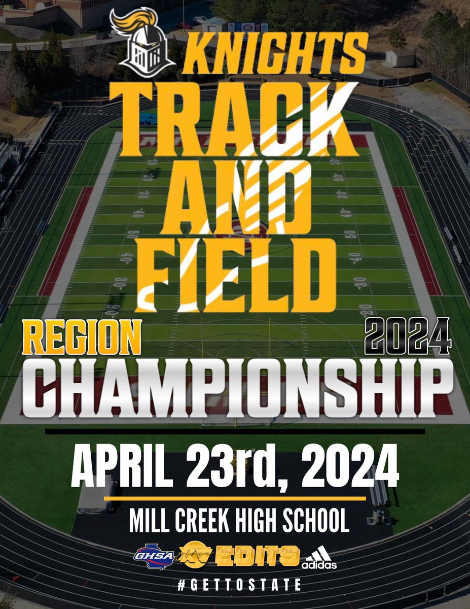 Meet day for 🫵🏾 Black Knights!! Follow your Knights as we travel to Millcreek High School for the 7A Region 8 Championship. Top 4 or get ready for next year period. ga.milesplit.com/meets/594517-g… 📍Millcreek Highschool 📆4/23 ⏰11am 🚨Activity!