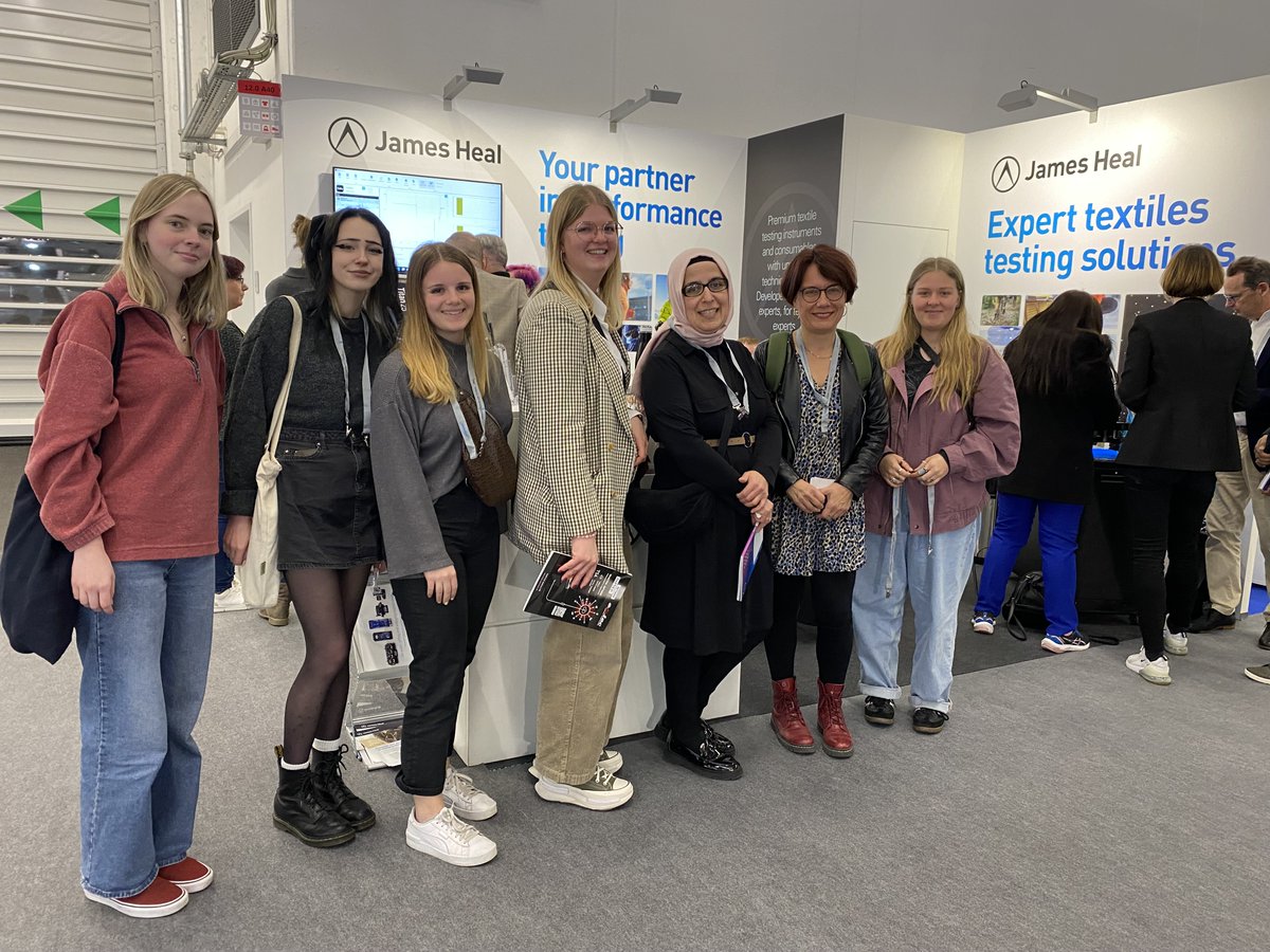 JamesHHeal's tweet image. 🔷 Techtextil - Day 1 off to a busy start 🔷

If you are attending Techtextil in Frankfurt, make sure to come and see us in: 

▪️ Hall 12 ▪️ Stand A40

The Team will be happy to meet and discuss your textile testing needs. 

#Techtextil #Textiles #Exhibition #Innovation #Quality