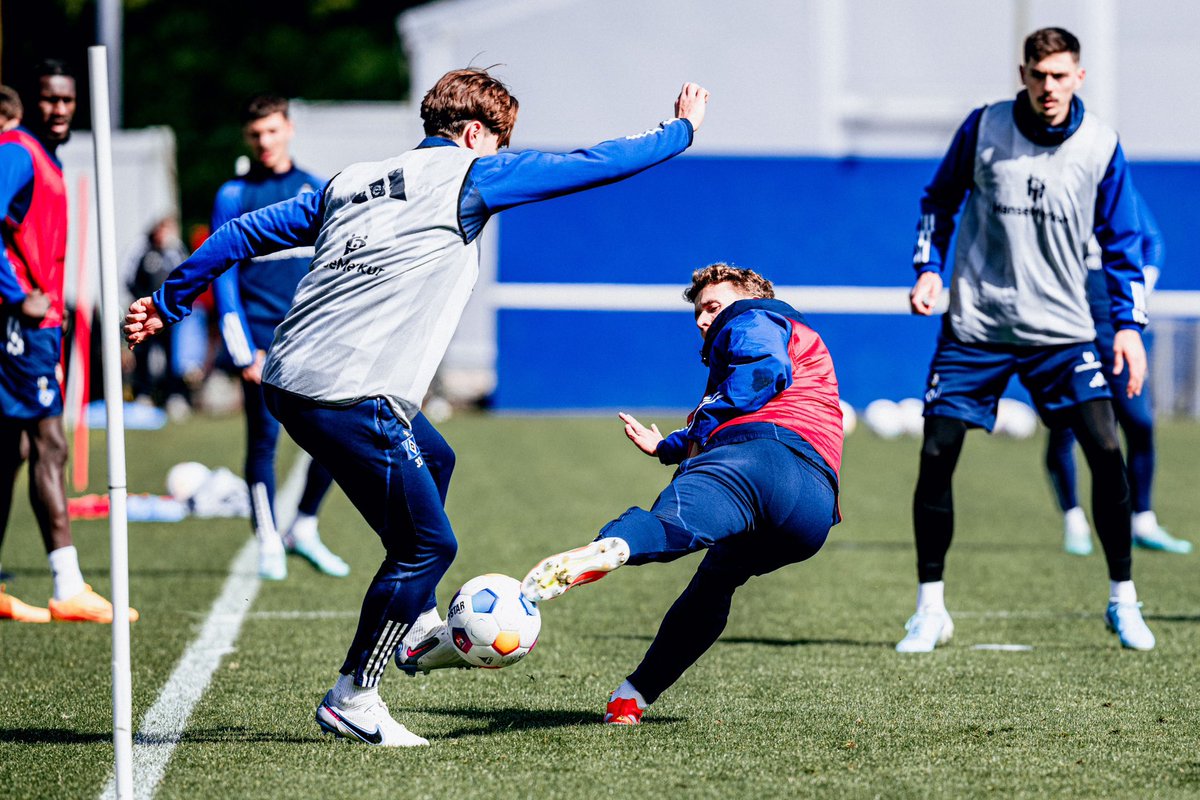 Start in die Trainingswoche vor #EBSHSV! 🔷 #nurderHSV