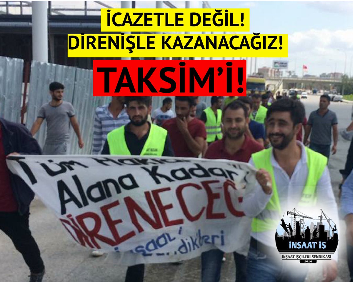 Yasaklarınızı Tanımıyoruz! 1 Mayıs'ta Taksim Meydanındayız! #1MayıstaHerkesTaksime