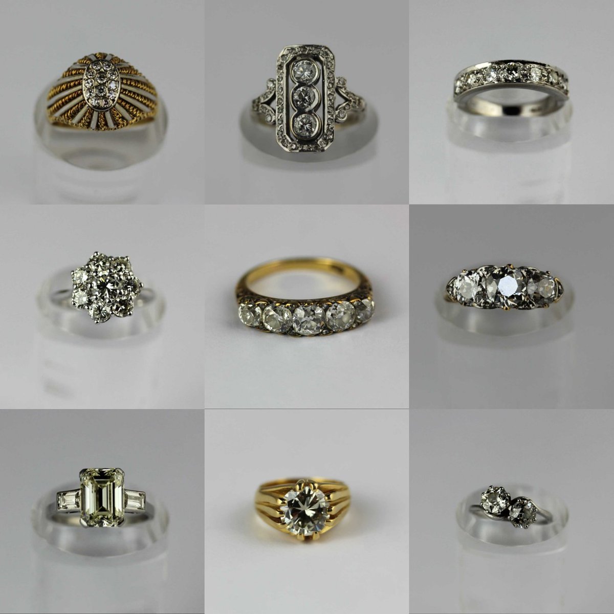 A selection of the beautiful diamond rings in our upcoming Two Day Selected Antiques and Fine Art Auction to include Silver and Jewellery THURSDAY 25TH and FRIDAY 26TH APRIL 

henryadamsfineart.co.uk 

#diamondring
#diamondbrooch #diamondwatch #diamondsareforever