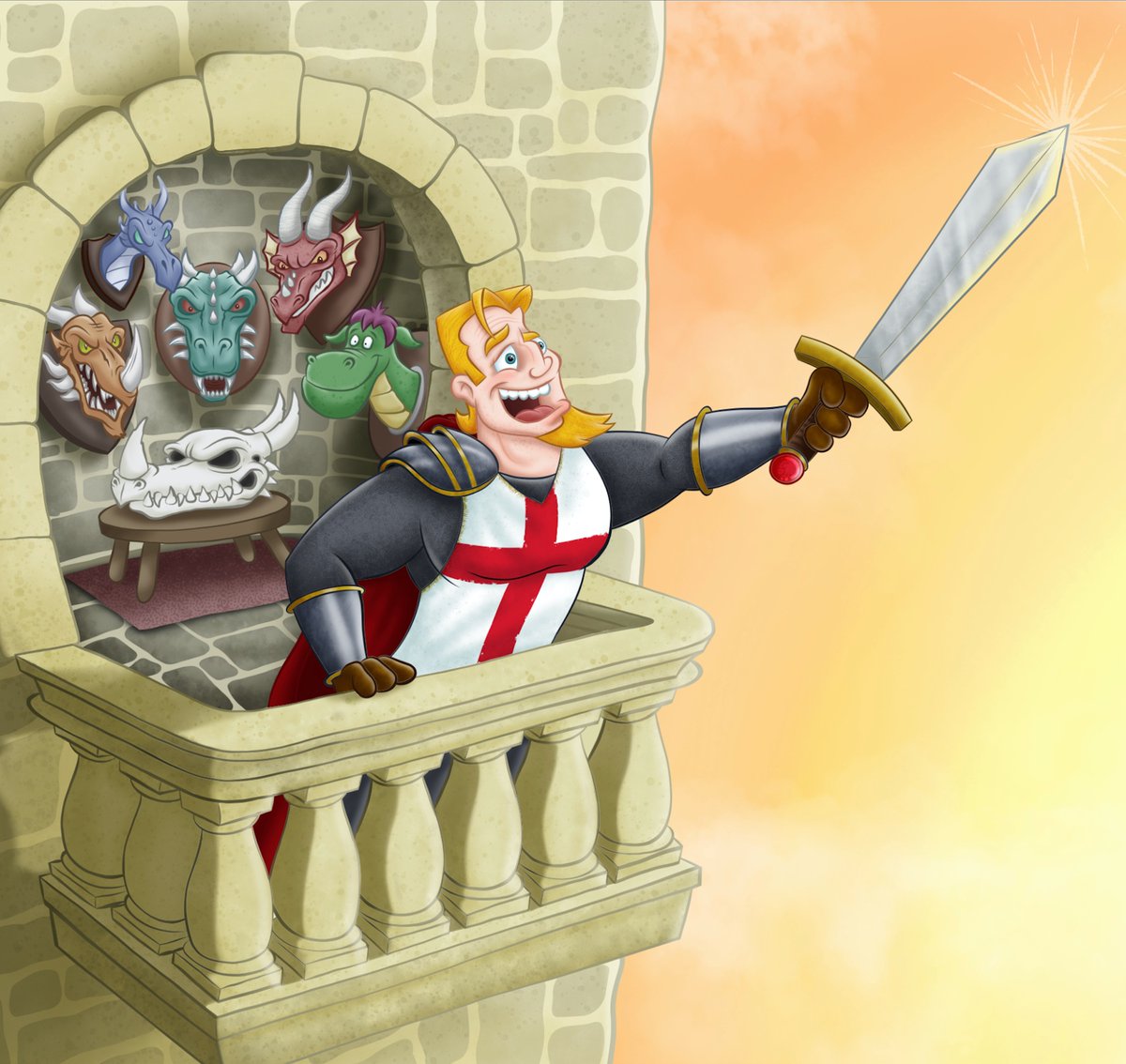 Happy St George's Day to my English friends near and far. I hope you enjoy a nice cup of tea and a scone and please try not to slay any actual dragons (metaphorical ones are fine) 🏴󠁧󠁢󠁥󠁮󠁧󠁿🫖🐉

#stgeorgesday #stgeorge #happystgeorgesday