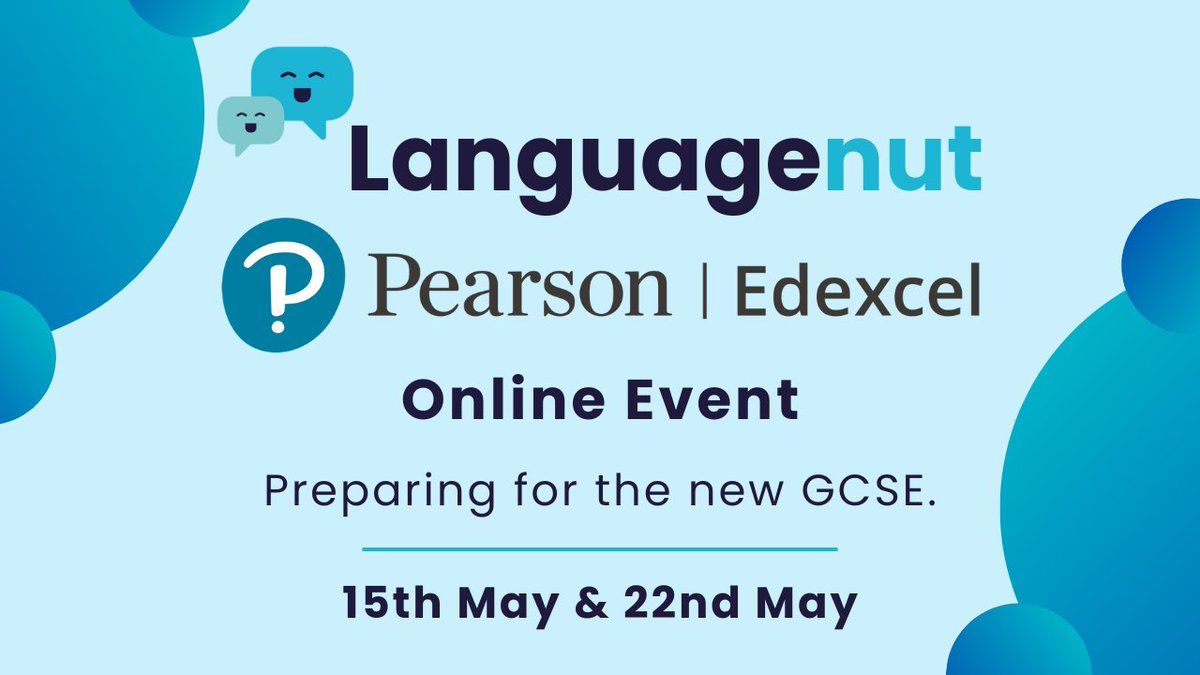 languagenut's tweet photo. 🎉 We’re endorsed! 🎉

As you know, we have recently released the exam board vocabulary, as well as brand-new, exam board-aligned exam skill practice activities in our Secondary product. We are happy to announce that these have been endorsed by Edexcel as a resource to help students prepare for the new MFL GCSE. 

We are extremely excited about this opportunity and will be seeking the same approval for our new KS3 resources, which are also coming soon! 😊

We are also looking forward to presenting our first joint webinar miniseries with Pearson Edexcel! 👏

This webinar is perfect for anyone looking to find out more about the Pearson Edexcel GCSE (2024) in French, Spanish and German, and how Languagenut can support teachers preparing their students for this qualification.

It's free to attend, you won't want to miss out! 
Register below:

15th May: https://t.co/ew4nFckvLR

22nd May: https://t.co/x654mmzA6m

#languagenut #mfltwitterati #edtech #pearsonedexcel #mfl #education #webinar