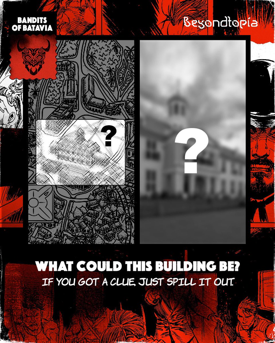 beyondtopia's tweet photo. Have you got any lead? Look no further than Rawa Belong featured in the story here which is based on its namesake real-life version.
Oh, and there’s bonus points for anyone who can guess what building is on the last slide.
#BanditsOfBatavia #BlackBull #Beyondtopia https://t.co/aCEPBWi4aG