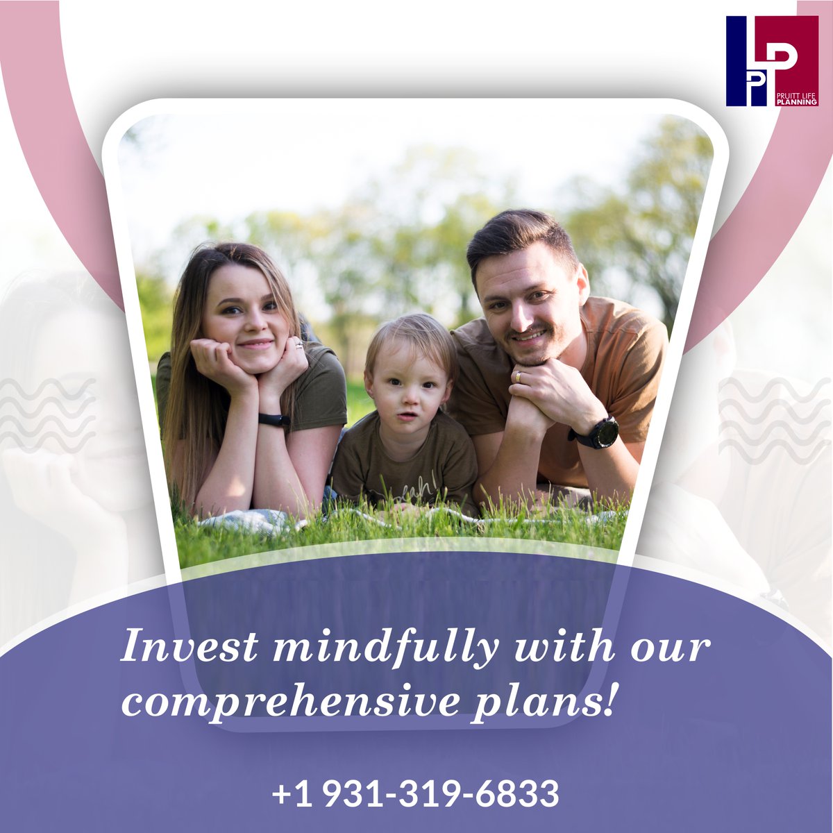 Secure your future with confidence! At Pruitt Life Planning, we offer comprehensive investment solutions tailored to your needs. 💼💡

Call Us On +1 931-319-6833

#FinancialPlanning #InvestmentStrategies #SecureFuture #PruittLifePlanning #WealthManagement #FinancialSecurity