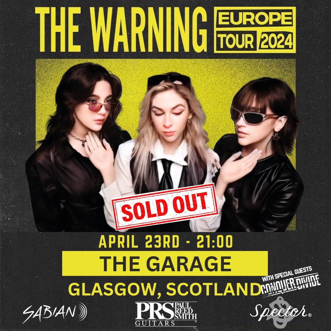🏴󠁧󠁢󠁳󠁣󠁴󠁿 Glasgow, Escocia. Rockeamos está noche? 🏴󠁧󠁢󠁳󠁣󠁴󠁿 Glasgow, Scotland. Shall we rock tonight? #TheWarning #TheWarningRockBand #Spain #Europe #TheWarningLovers #Rock