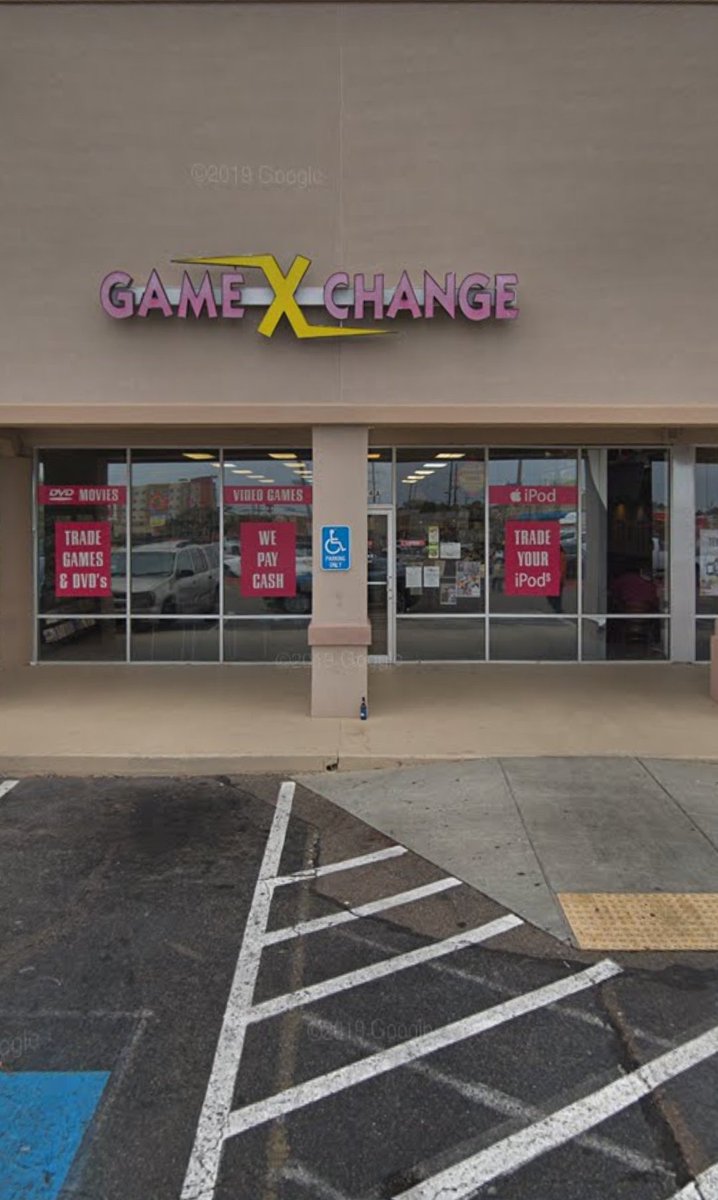 @LoveRetroBTW @GameDudeRocks For me, it's Game Xchange in Texarkana, TX, where I live.