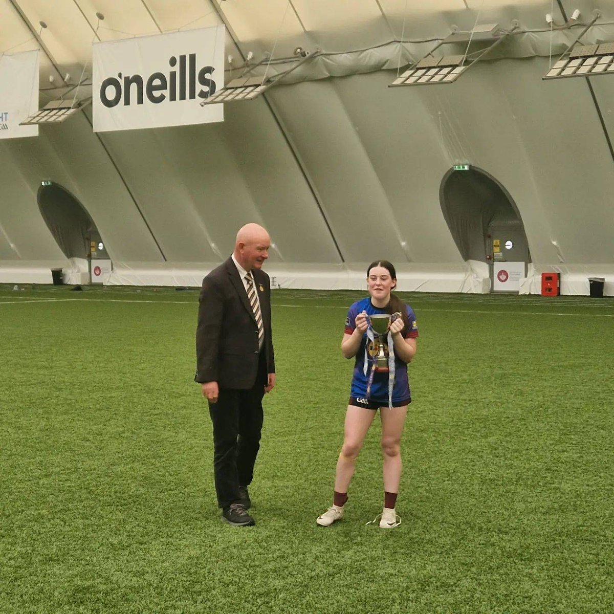 ClaregalwayColl's tweet photo. Connacht U14A Champions. Congratulations ladies. Super performance and some amazing football played. https://t.co/s7UUTKpJzW