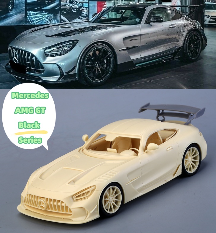 Alpha Model  AM02-0058 1/24 Mercedes AMG GT Black Series  is an equal-scale model of the actual car, with high accuracy.
#modelcar #car #cars #carstagram #carmodel #hobby #instacar  #modelcars  #alphamodel #alphamodels #hobbydesign  #Mercedes#F1 #124scale #scalecar #stancenation