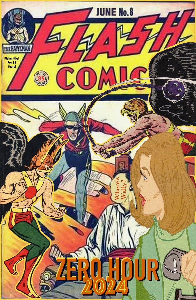 ChuckBrouilette's tweet photo. #TheFlash 8 @DCOfficial @sispurrier can crossover ‘cause #AbsolutePower has speed up #IrisWest fights the good fight & that Perez/Georgiev art hits the sweet spot pioneered by Deodato Jr #SpeedstersInCrisis #ZeroHour30 #ACrisisInTime #TheFlash85 #Hawkman85 https://t.co/inJ2yLNXau