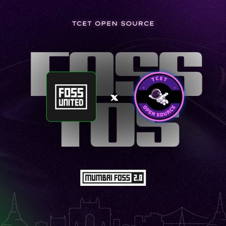 tcetopensource's tweet image. 4 DAYS TO GO FOR MUMBAI FOSS 2.0!
if you haven&apos;t registered already, book your seats now : indiafoss.net/Mumbai/2024

#MumbaiFOSS #UnitedbyFOSS #developers #opensource