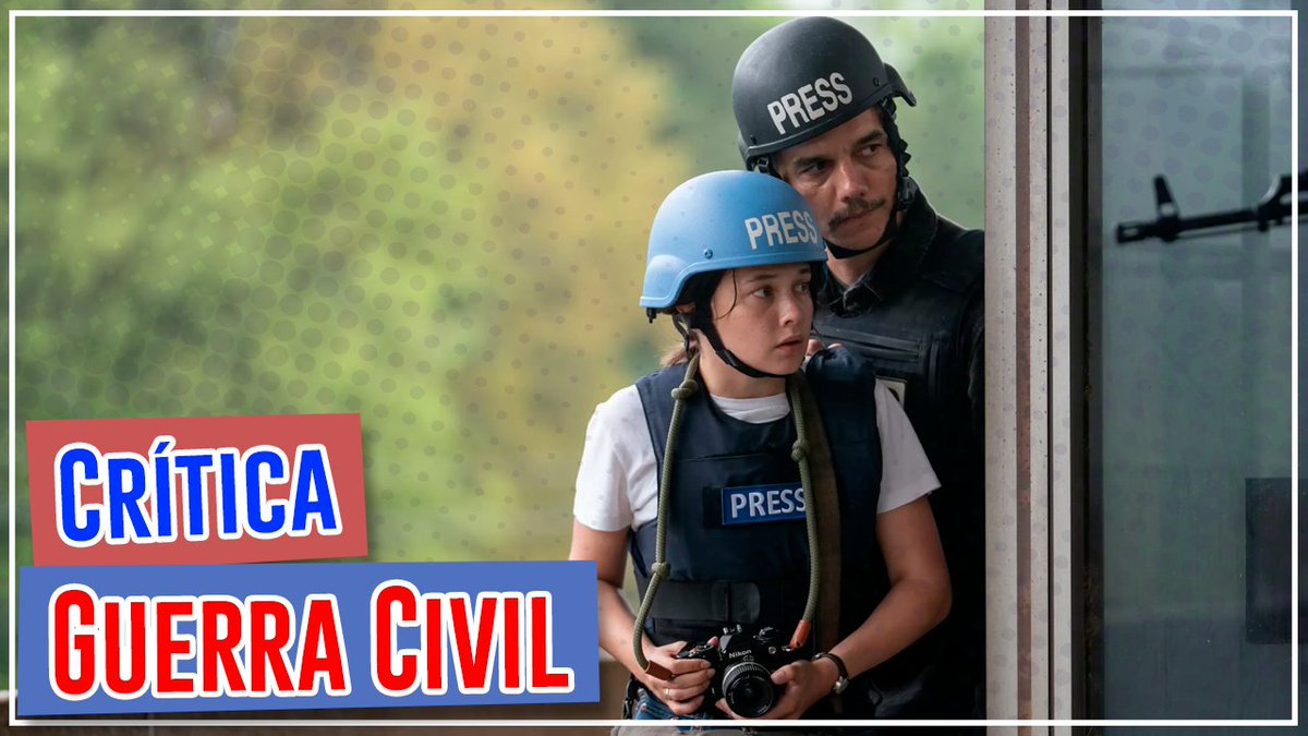 Guerra Civil - Critica  

Link abaixo: youtube.com/watch?v=MRIaYH…

#GuerraCivil #CivilWar #KirstenDunst #WagnerMoura #CaileeSpaeny #StephenMcKinleyHenderson #NickOfferman #JeffersonWhite #NelsonLee #EvanLai #VincePisani #JustinJamesBoykin #AlexGarland #GregHill #EdmundDonovan