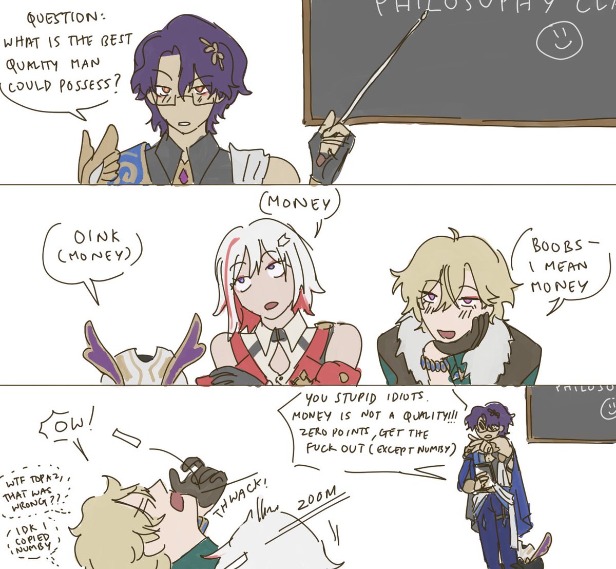 starie_mmm's tweet photo. ip3 best friends pt2 lmao #DrRatio #Topaz #Aventurine https://t.co/Y3mIHWAo2E