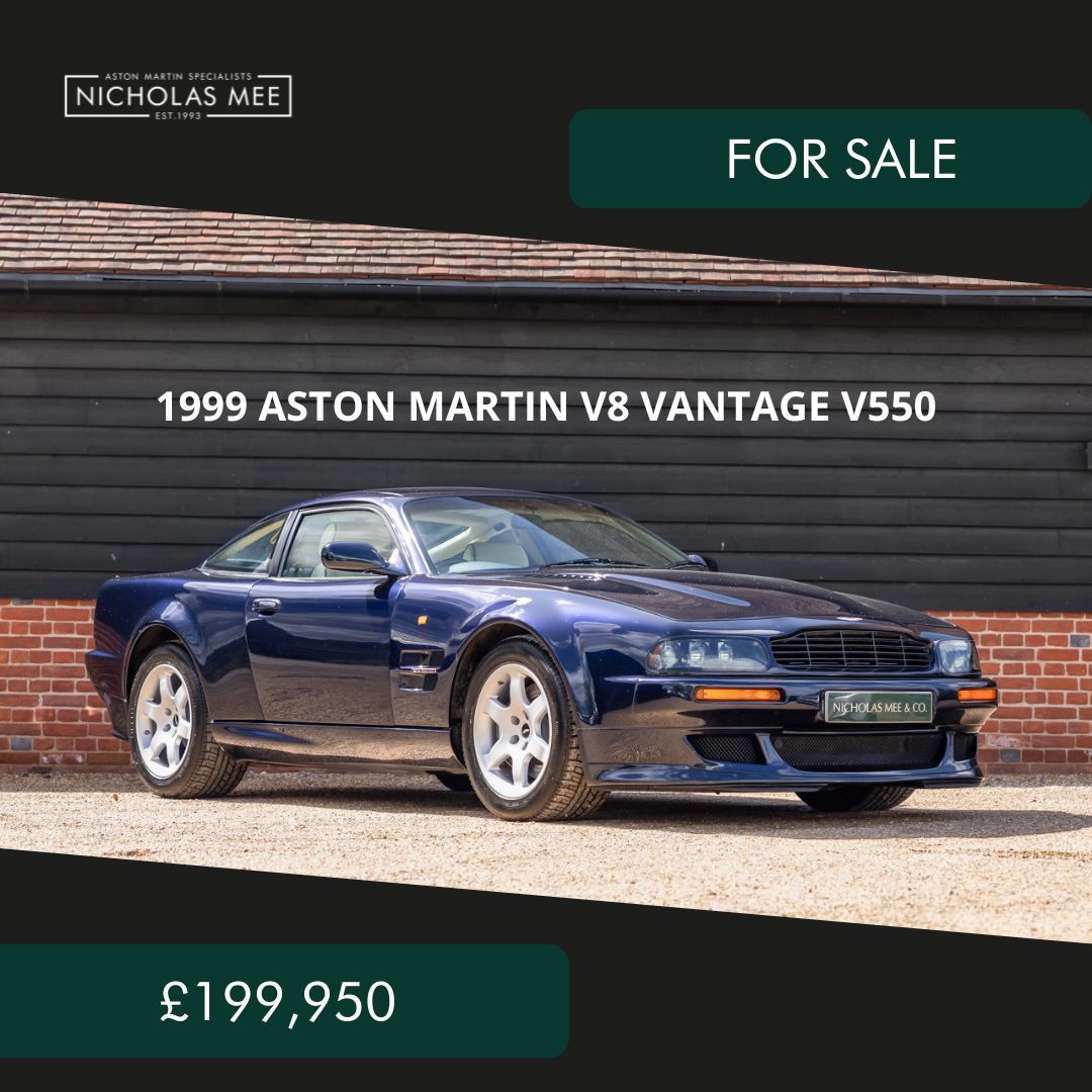 A quintessential ‘Brute in a Suit’

Finished in arguably the most popular colour for the model, Antrim Blue over Parchment hide interior, piped Pacific Blue, we are pleased to offer this superb quality Vantage V550.

Full Details: buff.ly/49Idgjx 

#astonmartin #vantage