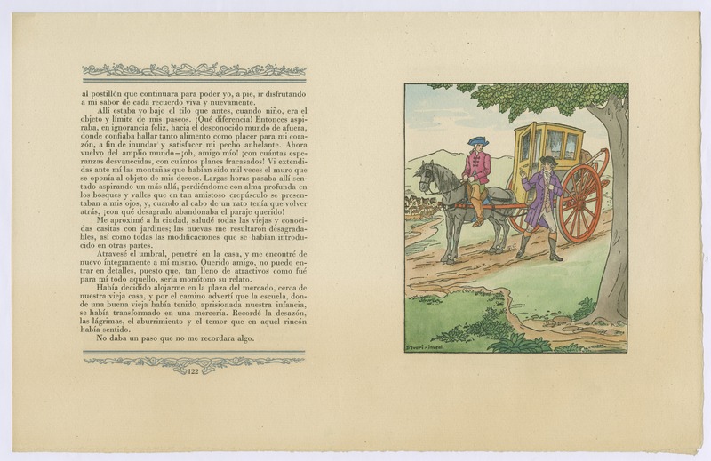 Dels nostres #arxiusdedisseny:

📜Plec del llibre 'Desventuras del joven Werther' de Goethe, il·lustrat per Joan d’Ivori (Ed. Mons Floris, 1945).

➡️Procedent del #FonsJoanDIvori👉dissenyhub.barcelona/ca/centredoc-a…

#archivosdediseño #designarchives #dissenygràfic

🧐A més a més...🧵👇