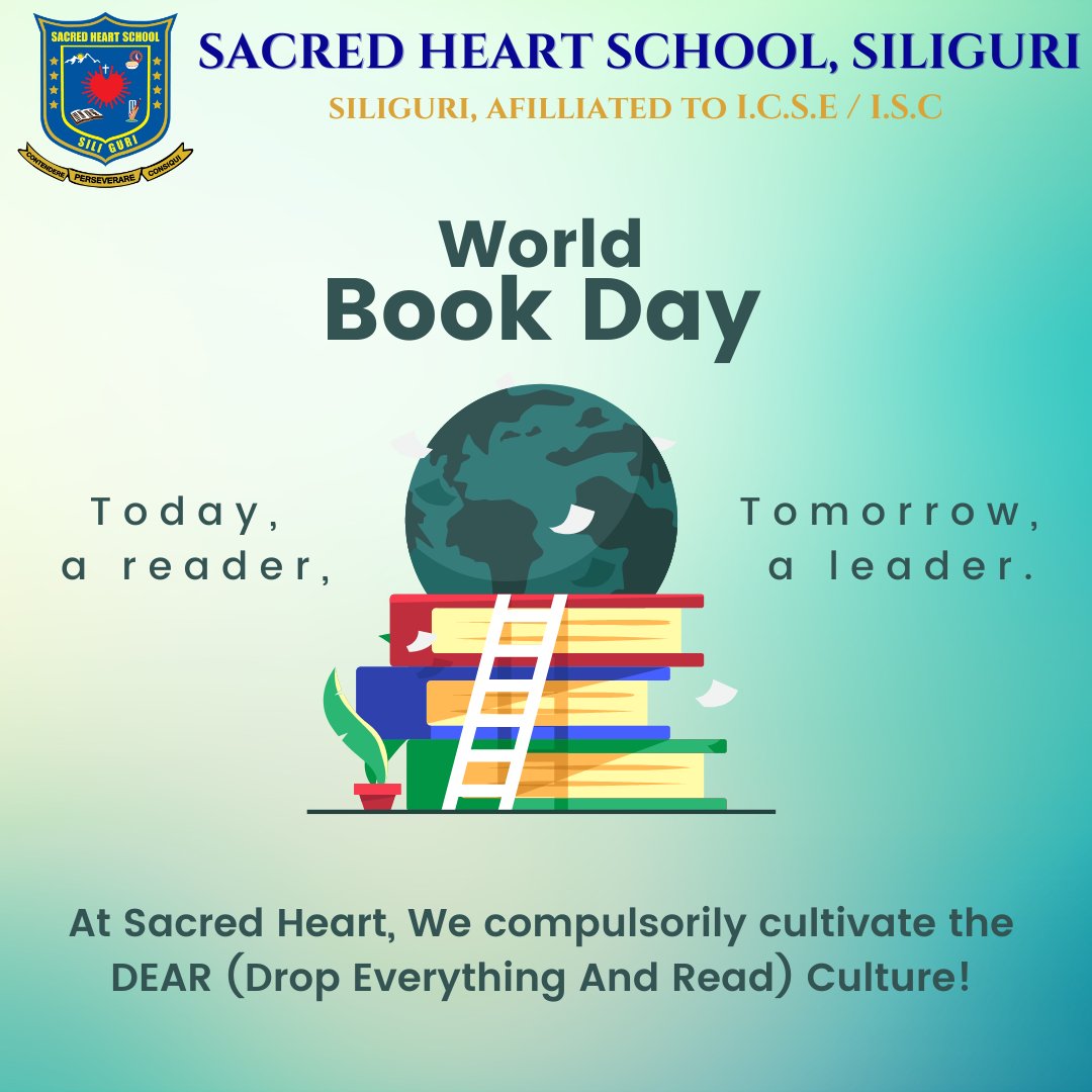 ShSsiliguri's tweet photo. Happy World Book Day from all of us at Sacred Heart School Siliguri! 📚 https://t.co/yhi0wxZfTD