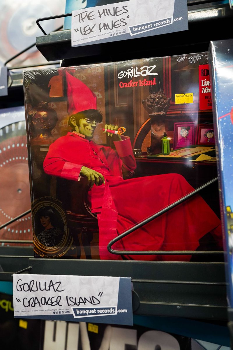 STILL IN STOCK
Gorillaz - Cracker Island (Deluxe)
banquetrecords.com/gorillaz/crack…