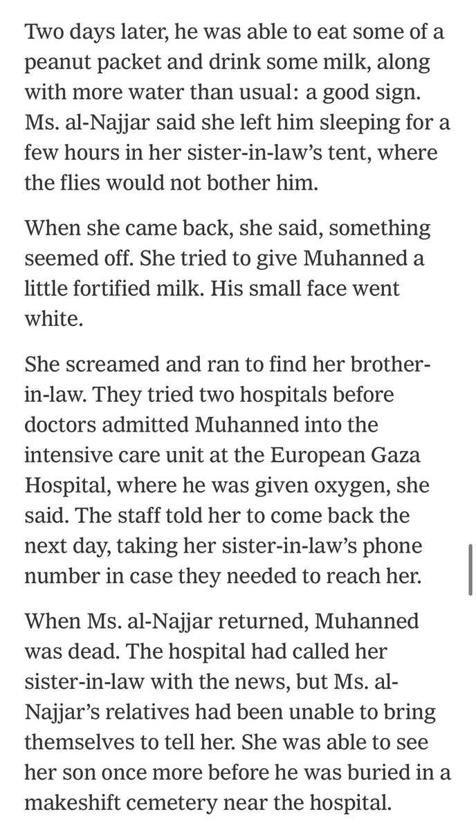 When my baby doesn’t eat for three hours, I know he’ll be fine and his crying still breaks my heart. Here is the reason for protest. These are not normal casualties of war.