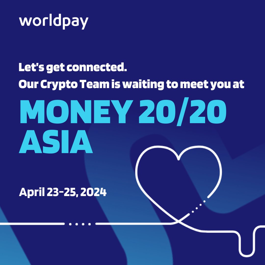 The countdown is on to #Money2020 Asia in #Bangkok. Our #crypto team are looking forward to meeting you there. Reach out to arrange a catch up.

#Money2020Asia