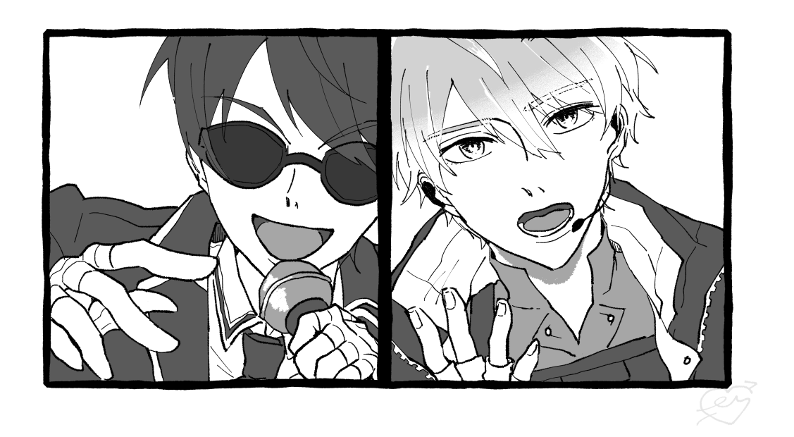 推し、ラップパートやりがちの絵 