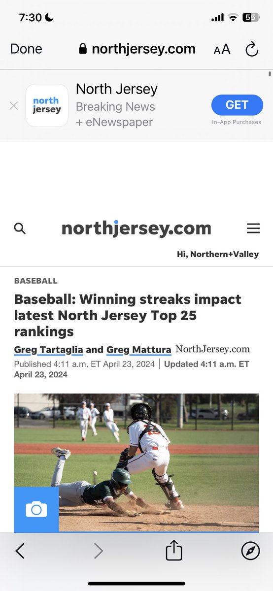 NV-Demarest Athletics Official Site tweet media