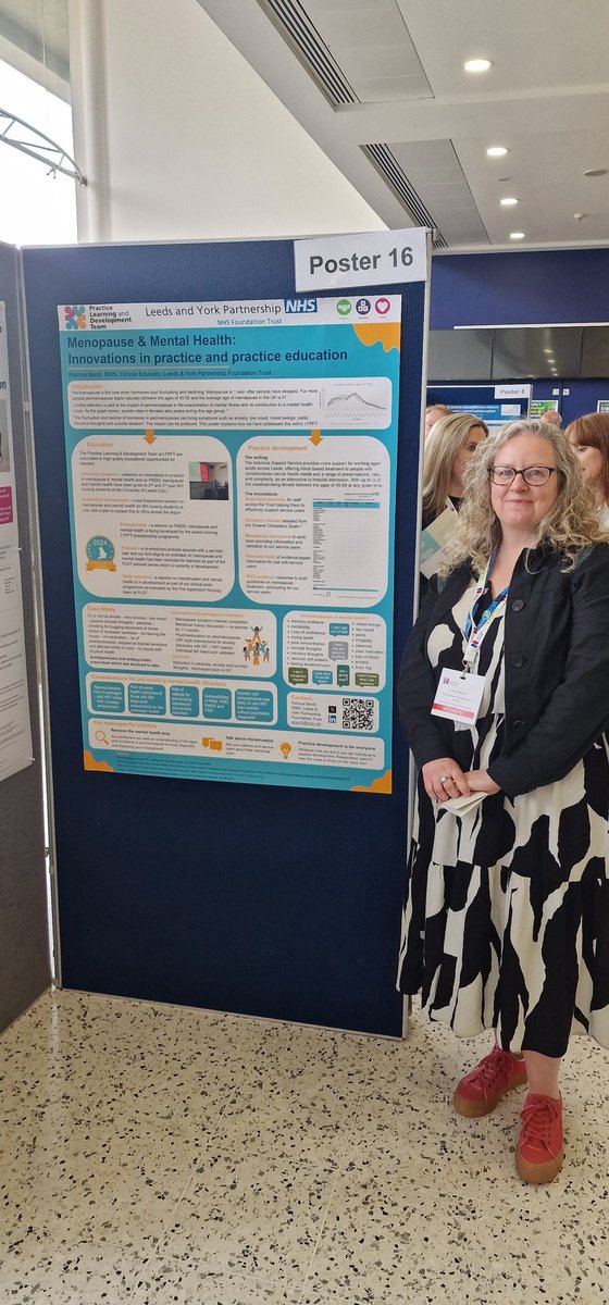 Poster presentation completed by Tricia at #rcned24 @LeedsandYorkPFT