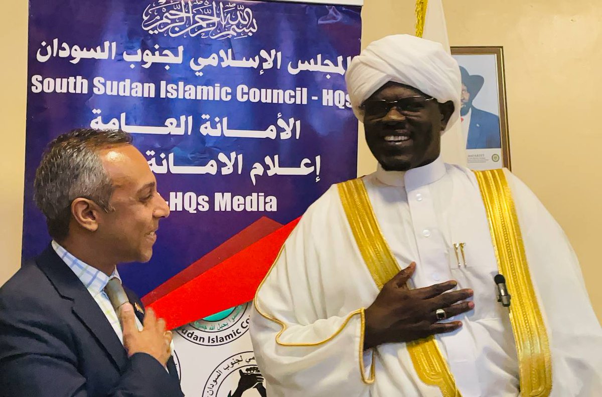 Canada’s Ambassador A.K. Rajani met the Secretary General of the South Sudan Islamic Council, Dr. Abdallah Barag Rwal Kuot where they discussed a range of issues, including joint values of diversity, peace dialogue, and humanitarian assistance in South Sudan.