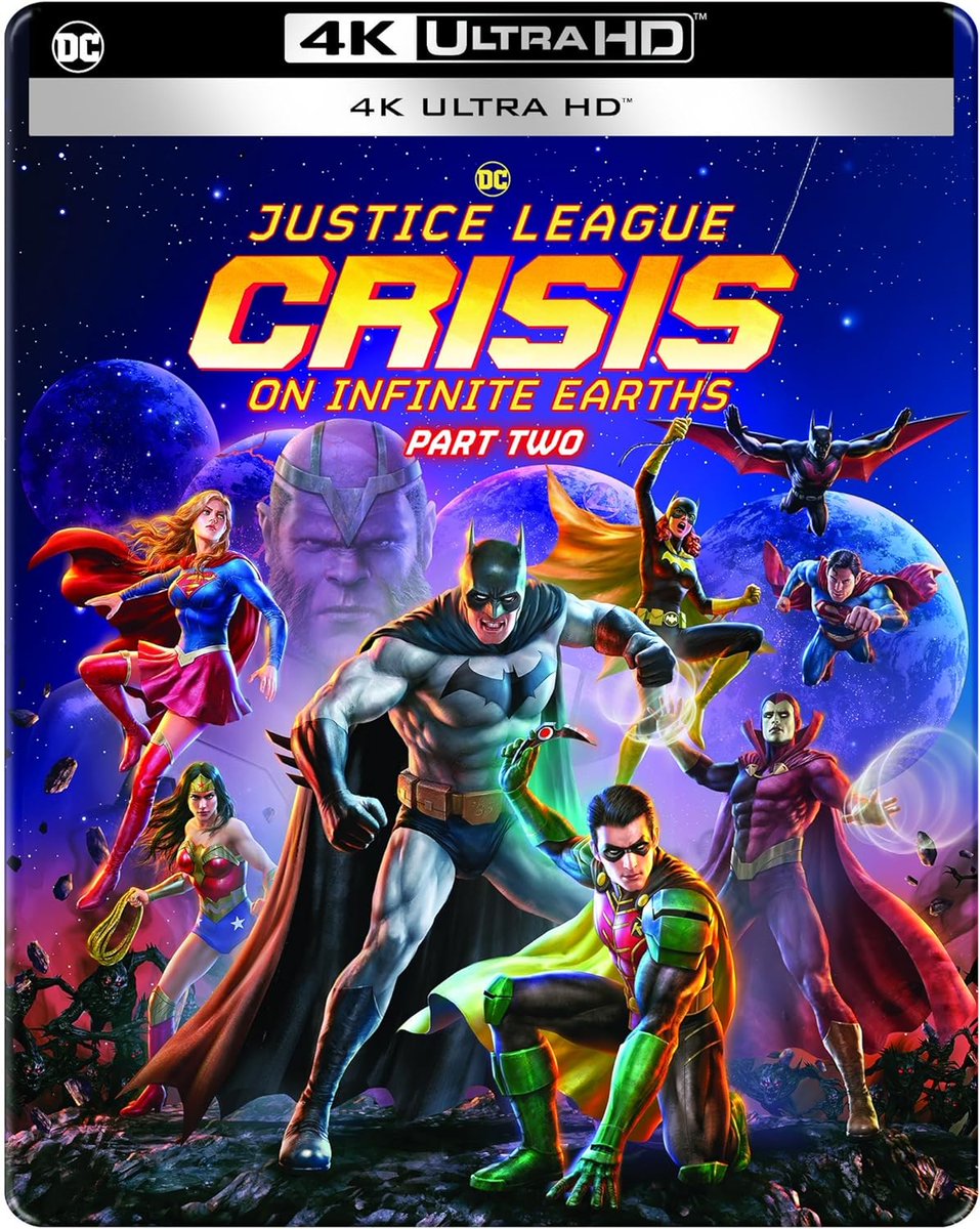 #COMPETITION: Win #JusticeLeague: Crisis on Infinite Earths - Part 2 on 4K UHD An endless army of SHADOW DEMONS bent on the destruction of all reality swarms over our world and all parallel Earths! Enter at beentothemovies.com/2024/04/compet…