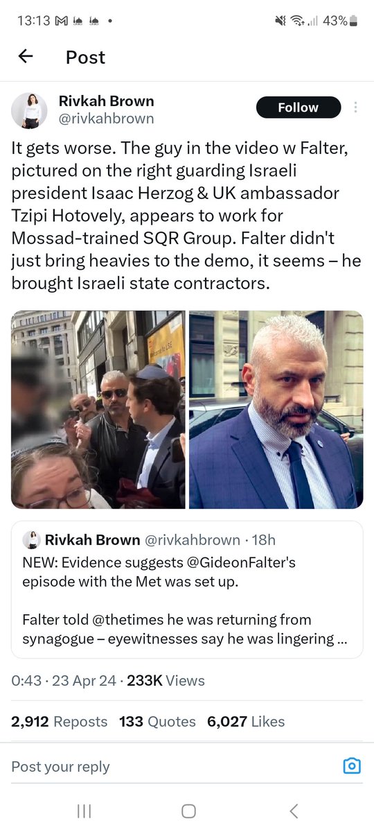 tabster_1's tweet photo. It was all staged &amp; choreographed by  Israel &amp; Mossad

There is a joke in here about why the Zionist wanted to cross the road? It was to sow the seeds of hatred &amp; destroy the moral fabric that makes our society great. Failed again. Guess zionist are the joke https://t.co/8xlhQxMsc6