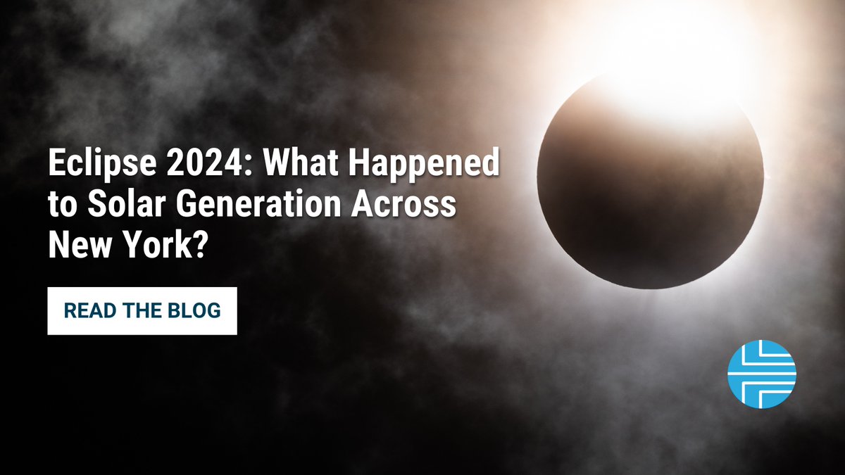 The loss of solar generation across New York during #Eclipse2024 was in line with projections from our forecasting team. Learn how @NewYorkISO operators managed the system during the rare celestial event ➡️ nyiso.com/-/eclipse-2024…