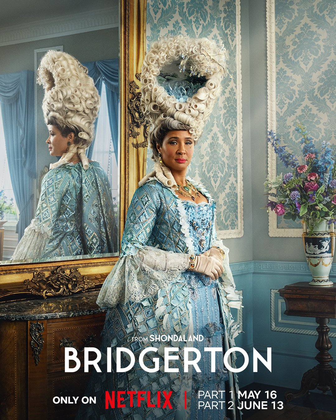 Bridgerton S3 karakterposters op Netflix België