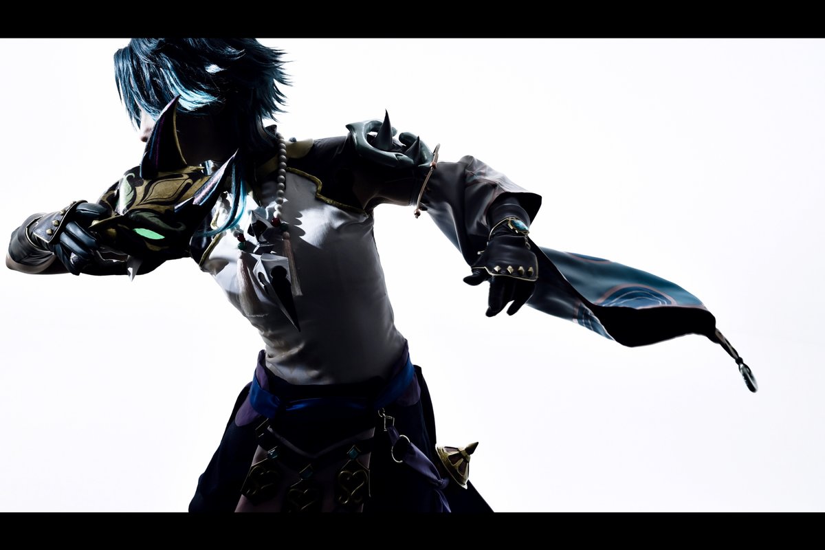 Kiu_amzik's tweet photo. *cosplay/コスプレ #魈 #Xiao
model:Kiu photo:Ika https://t.co/xFyfBOsVNy