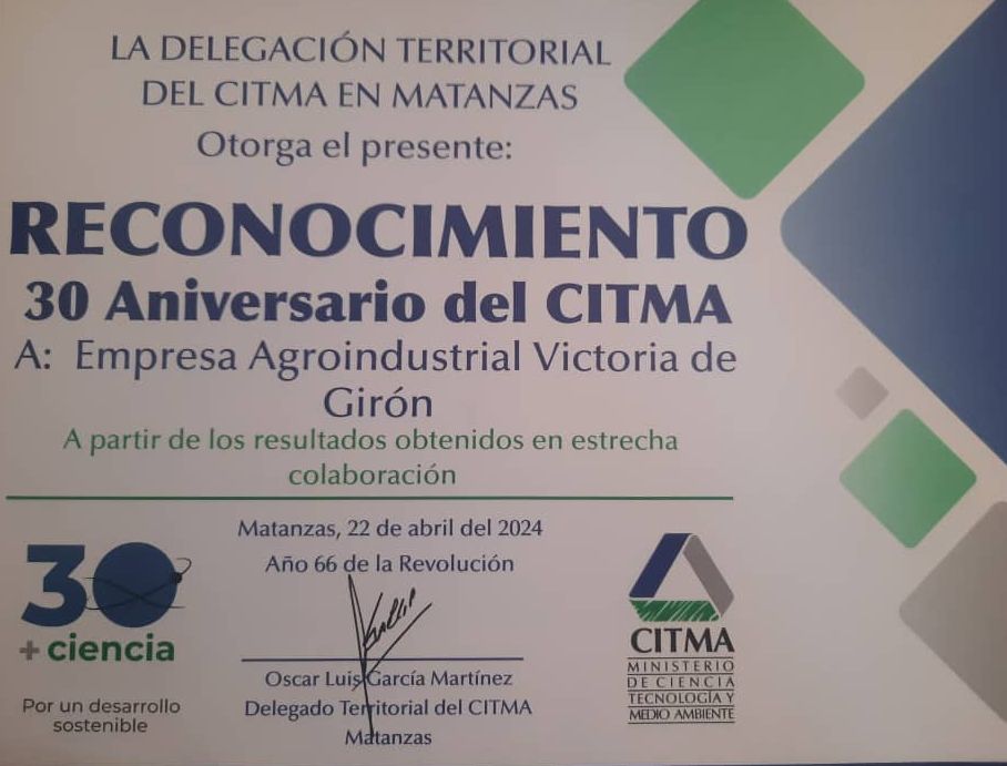 HenryGonzalezLi's tweet photo. #AgroindustrialVictoriadeGiron #JagueyEnVictoria #MatancerosEnVictoria @AmppGrande @DomingoHer31468 @HumbertoSu6049 @JanyMartnez10 @LuzardoMagdiel https://t.co/Tl5pq3o35Y