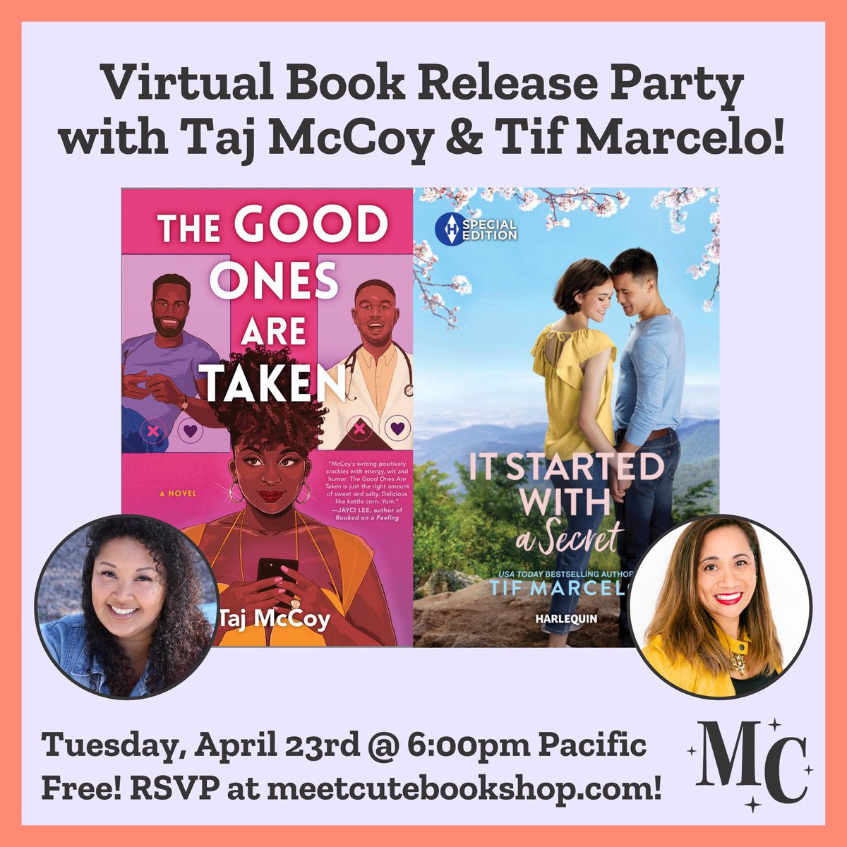 Welcoming my newest book baby (out in the US) today!! Huge thanks to @ALA_Booklist for the gorgeous review, and I hope you all will join @TifMarcelo and me tonight as we celebrate our book releases with @_MeetCuteBooks_!!