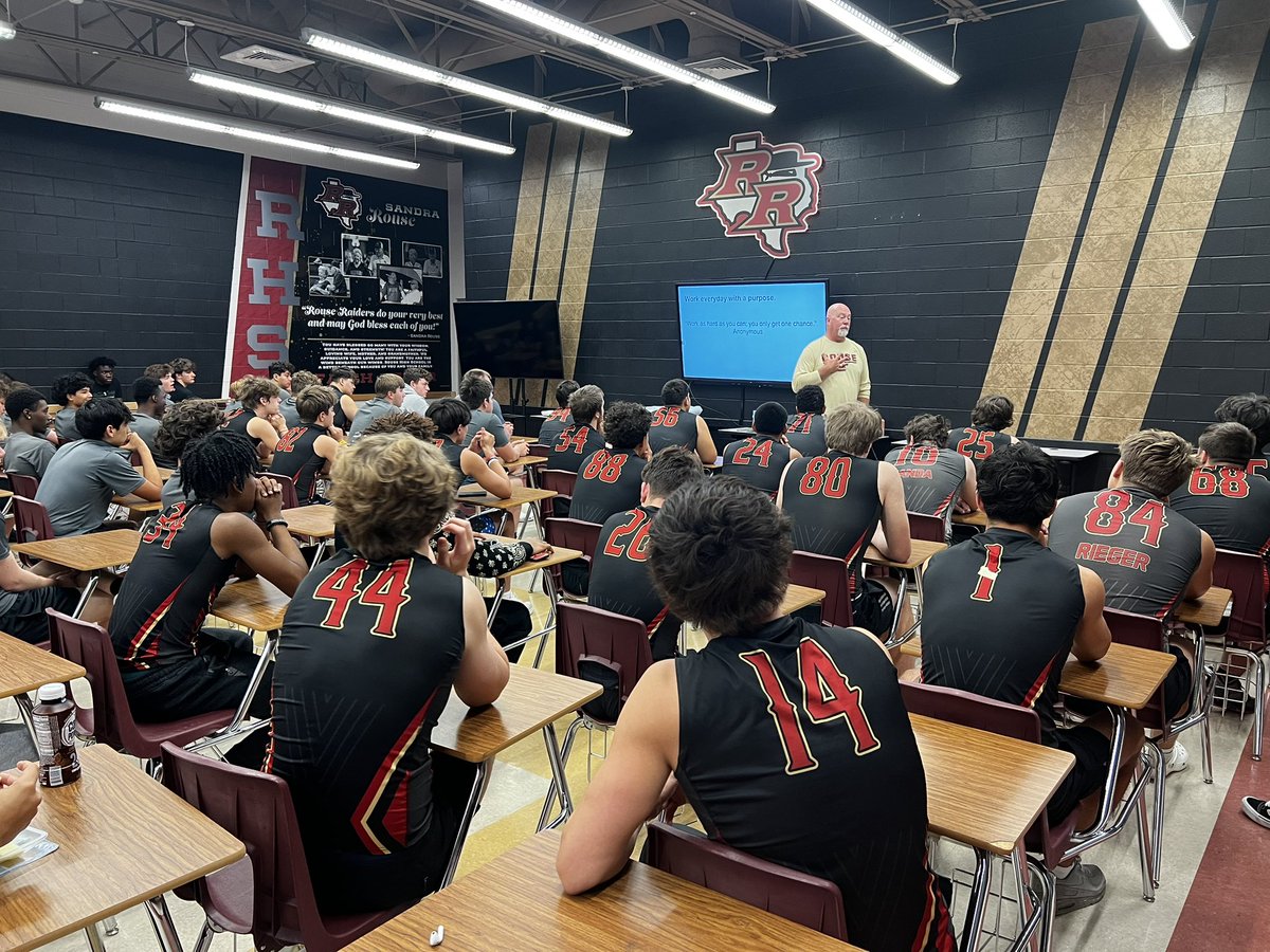 JoshuaMann#1RoUSe (@1rousefb) on Twitter photo Coach Johnson leading the team this am!!! #P.R.I.D.E #1RoUSe <a href="/RouseRaidersFB/">Rouse High School Football BC</a> <a href="/ToddJohnson6386/">Todd Johnson</a> Coach Johnson leading the team this am!!! #P.R.I.D.E #1RoUSe <a href="/RouseRaidersFB/">Rouse High School Football BC</a> <a href="/ToddJohnson6386/">Todd Johnson</a>
