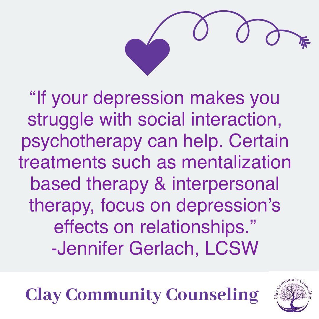 MichelleAtCCC's tweet photo. #Depression #MajorDepressiveDisorder #MDD #SocialStruggles #MentalizationBasedTherapy #InterpersonalTherapy #MentalHealthAwareness #MentalIllness #RelationshipStruggles #Isolation #ClayCommunityCounseling #Psychotherapy #VirtualCounseling #FaceToFaceCounseling #MentalHealth https://t.co/FD0BZfveaL