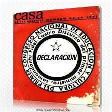 23 abril 1971
Inauguración del I Congreso de  Educación y Cultura.