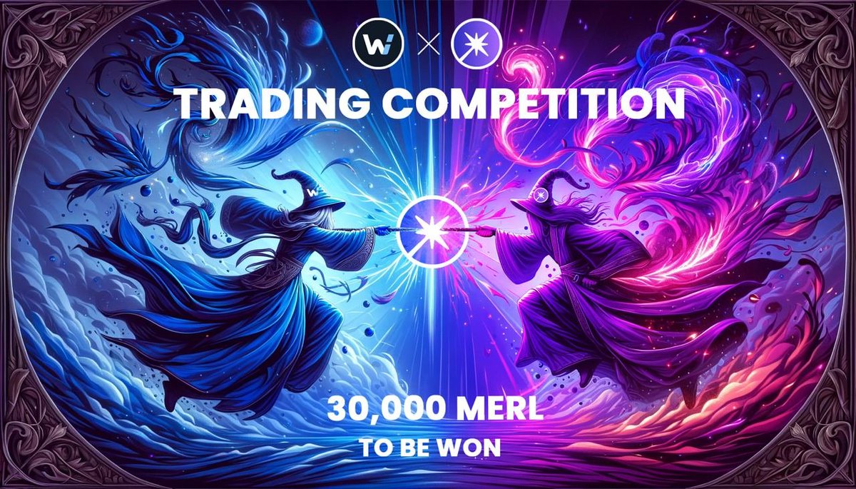 Move over, Harry! There’s a new wizard in town 🧙‍♂️ $MERL (@MerlinLayer2) has arrived on dex.woo.org, and we’ve conjured up a whopping 30,000 $MERL prize pool to celebrate! 👇 (1/6)