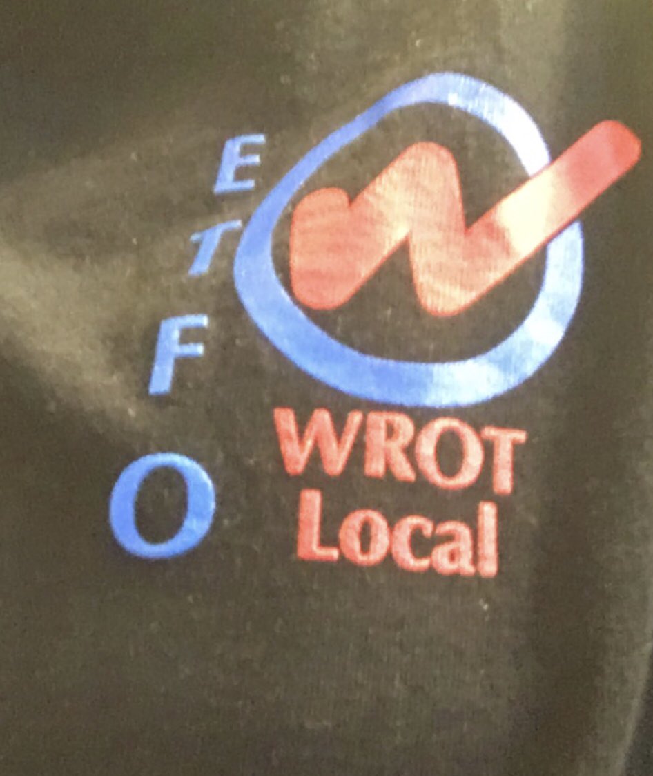 Let’s get this done.  We need a contract!  
#wrdsb #wrotl   #faircontract #wrotlstrong