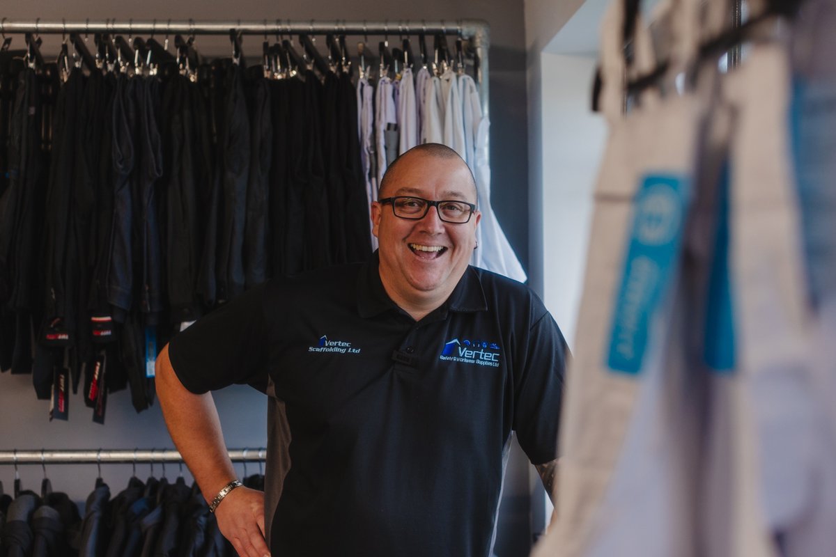 Let’s work together to keep your team safe on site! 🤝 Come and meet Vertec owner Dave at our shop on Skippers Lane Industrial Estate in #Middlesbrough to discuss quality PPE, safety and workwear for your employees. 

vertec-sws.co.uk